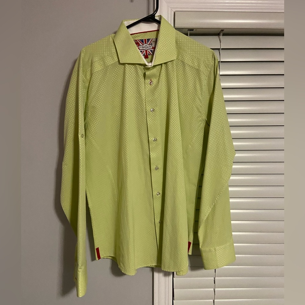 7 Downie St. Dress Shirt (Lime Green)